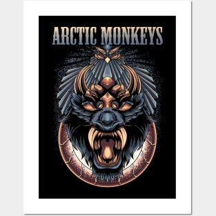 MONKEYS FROM ARCTIC BAND Posters and Art